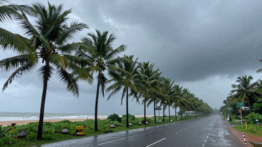 ಕರಾವಳಿ ಕರ್ನಾಟಕದಲ್ಲಿ ಭಾರಿ ಮಳೆ ಮತ್ತು ಗಾಳಿ weather report Karnataka