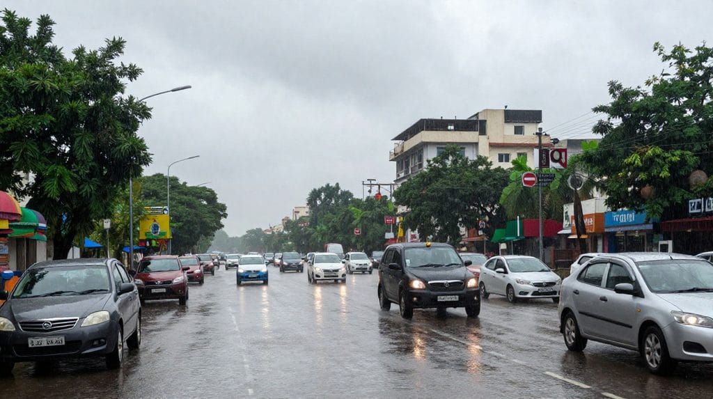 ಬೆಂಗಳೂರಿನಲ್ಲಿ ಮಳೆ ಮತ್ತು ಮೋಡ ಕವಿದ ವಾತಾವರಣ weather report Karnataka