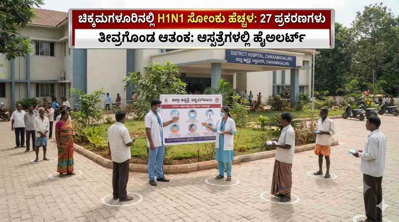 H1N1 Cases in Chikkamagaluru