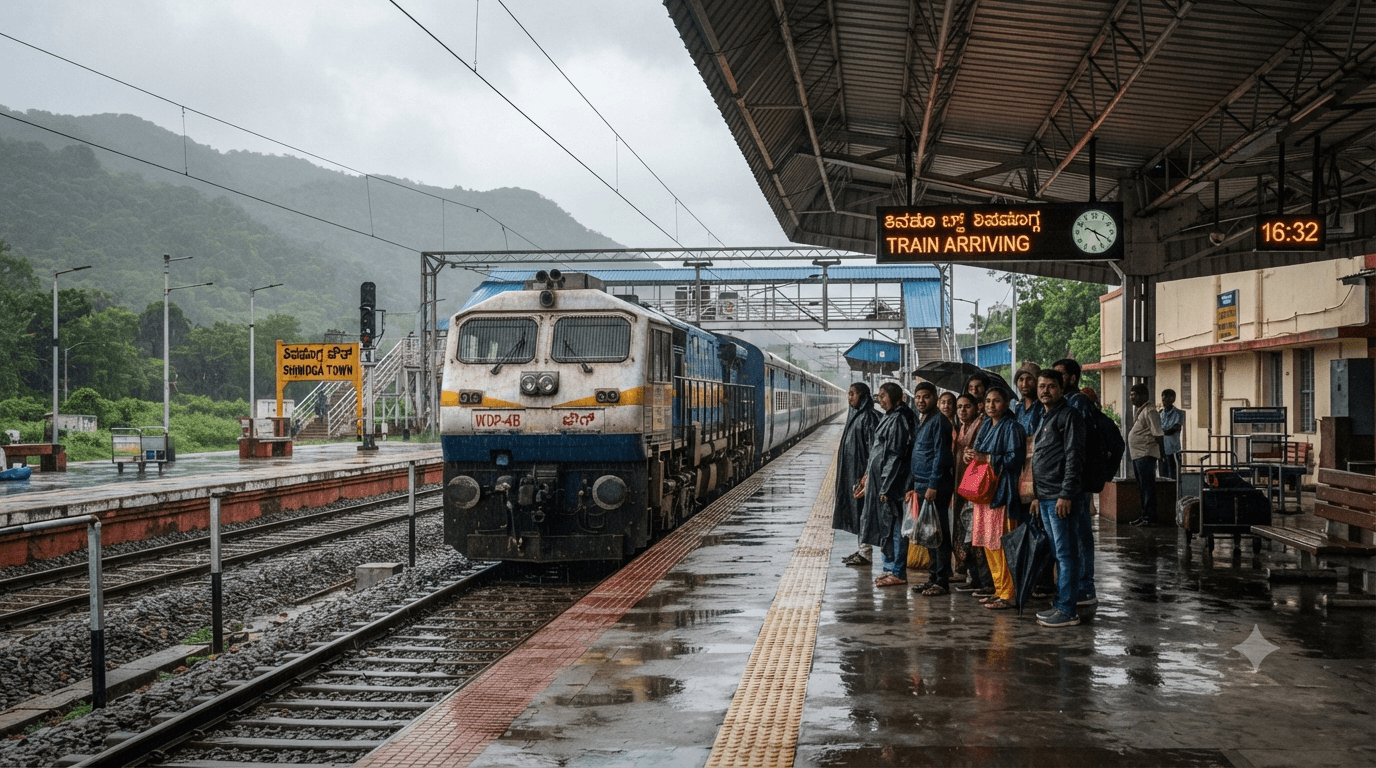 Shivamogga train update