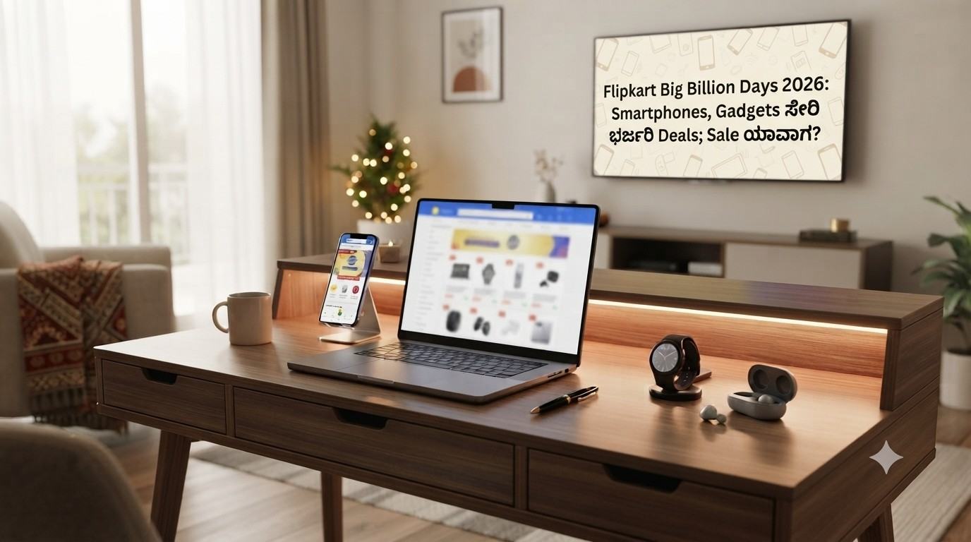 Flipkart Big Billion Days 2026: Smartphones, Gadgets ಸೇರಿ ಭರ್ಜರಿ Deals; Sale ಯಾವಾಗ?